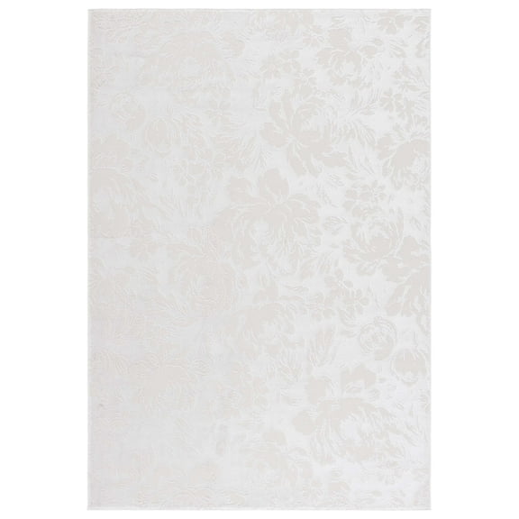 SAFAVIEH Saylor Zeke Botanical Area Rug, Ivory, 8' x 10'