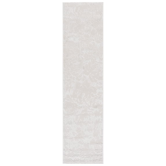 SAFAVIEH Saylor Zeke Botanical Runner Rug, Ivory, 2' x 8'