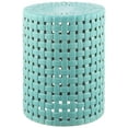 thumbnail image 1 of SAFAVIEH Sayre 18" Modern Geometric Ceramic Garden Stool, Robins Egg Blue, 1 of 8