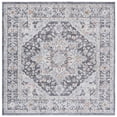thumbnail image 1 of SAFAVIEH Scarlett Vermont Medallion Area Rug, Dark Grey/Ivory Rust, 6'7" x 6'7" Square, 1 of 10