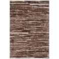 thumbnail image 1 of SAFAVIEH Seattle Pavel Abstract Shag Area Rug, Brown/Ivory, 4' x 6', 1 of 10