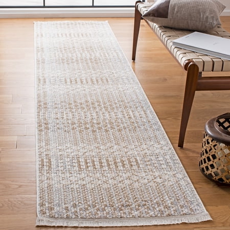 SAFAVIEH Sedona Caitriona Southwestern Runner Rug, Ivory/Beige, 2'4" x 9'