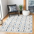 thumbnail image 1 of SAFAVIEH Sedona Collection SED804C Ivory / Charcoal Rug, 1 of 10