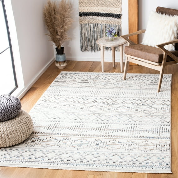 SAFAVIEH Sedona Collection SED807A Ivory / Grey Rug