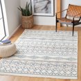 thumbnail image 1 of SAFAVIEH Sedona Collection SED807C Ivory / Blue Rug, 1 of 8