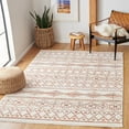 thumbnail image 1 of SAFAVIEH Sedona Collection SED807D Ivory / Rust Rug, 1 of 8
