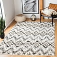 thumbnail image 1 of SAFAVIEH Sedona Collection SED842F Dark Grey / Ivory Rug, 1 of 9