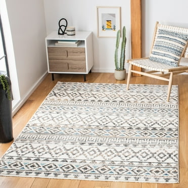 SAFAVIEH Sedona Collection SED883A Ivory / Grey Rug