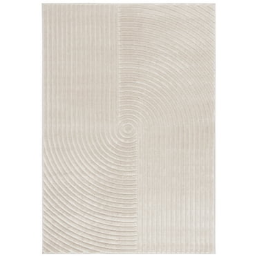 SAFAVIEH Selena Barnes Geometric Area Rug, Beige, 5'3" x 7'6"