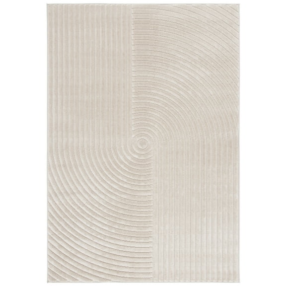 SAFAVIEH Selena Barnes Geometric Area Rug, Beige, 5'3" x 7'6"