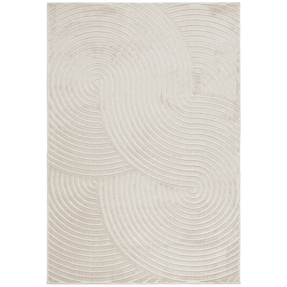 SAFAVIEH Selena Devyn Abstract Area Rug, Beige, 8' x 10'