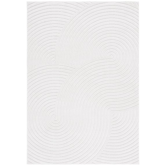 SAFAVIEH Selena Devyn Abstract Area Rug, Ivory, 4' x 6'
