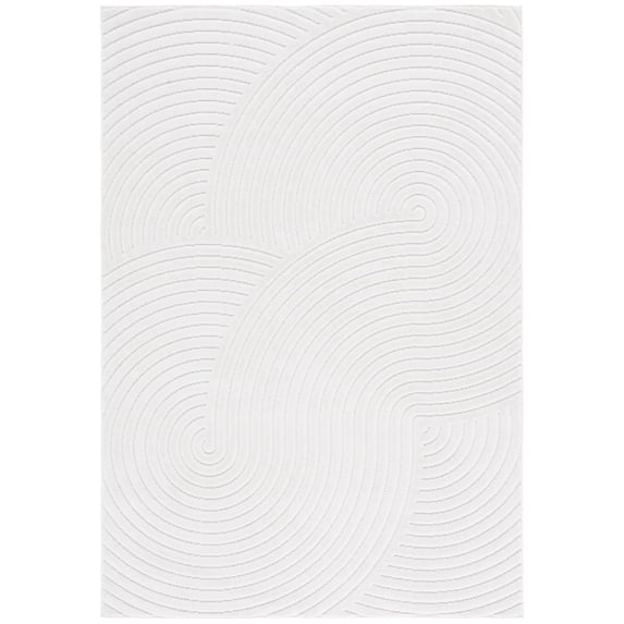 SAFAVIEH Selena Devyn Abstract Area Rug, Ivory, 8' x 10'
