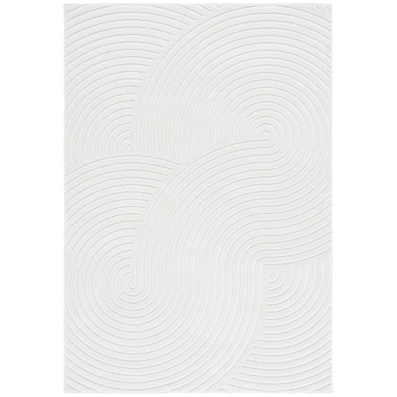 SAFAVIEH Selena Devyn Abstract Area Rug, Ivory, 9' x 12'