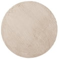 thumbnail image 1 of SAFAVIEH Selena Devyn Abstract Checkered Area Rug, Beige, 6'7" x 6'7" Round, 1 of 10