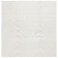 thumbnail image 1 of SAFAVIEH Selena Devyn Abstract Checkered Area Rug, Ivory, 6'7" x 6'7" Square, 1 of 11