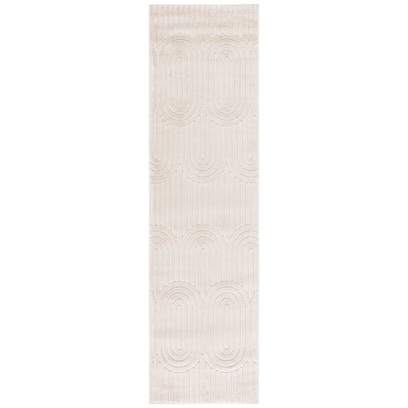 SAFAVIEH Selena Lue Geometric Runner Rug, Beige, 2'2" x 8'