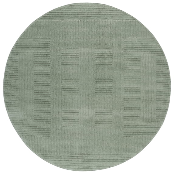 SAFAVIEH Selena Marion Geometric Area Rug, Green, 6'7" x 6'7" Round