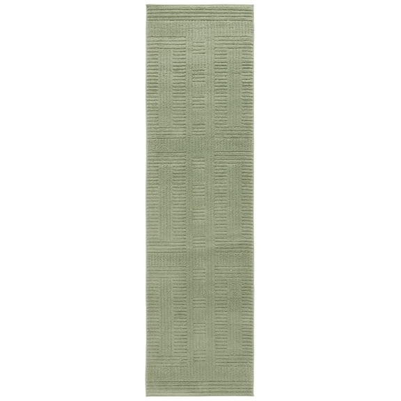 SAFAVIEH Selena Marion Geometric Runner Rug, Green, 2'2" x 8'