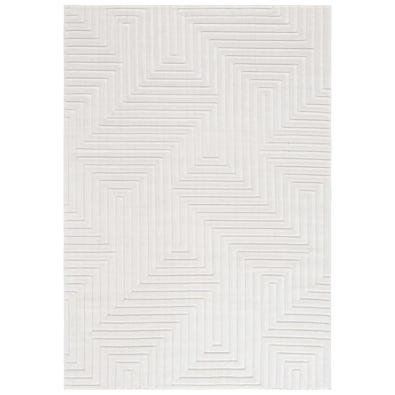 SAFAVIEH Selena Oakley Geometric Area Rug, Ivory, 8' x 10'