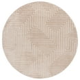 thumbnail image 1 of SAFAVIEH Selena Oakley Geometric Maze Area Rug, Beige, 6'7" x 6'7" Round, 1 of 10