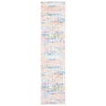 thumbnail image 1 of SAFAVIEH Sequoia Adelaide Abstract Machine Washable Runner, 2'2" x 9', Blue/Gold, 1 of 8