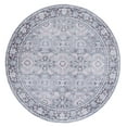 thumbnail image 1 of SAFAVIEH Serapi Amable Oriental Area Rug, Grey/Pink, 6'7" x 6'7" Round, 1 of 9