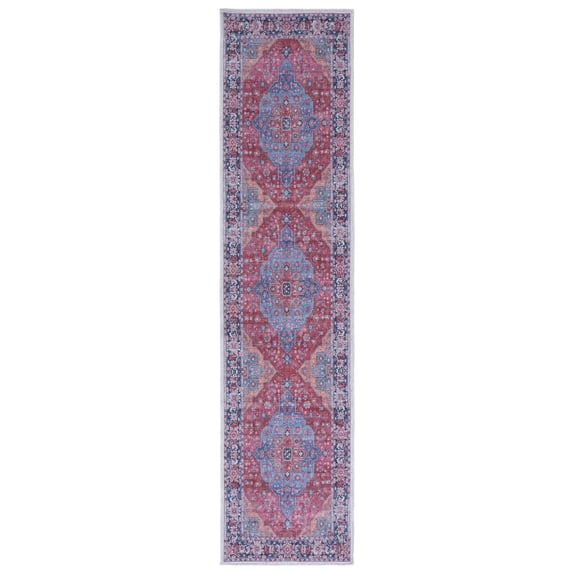 SAFAVIEH Serapi Collection SEP369M Blue / Rust Rug