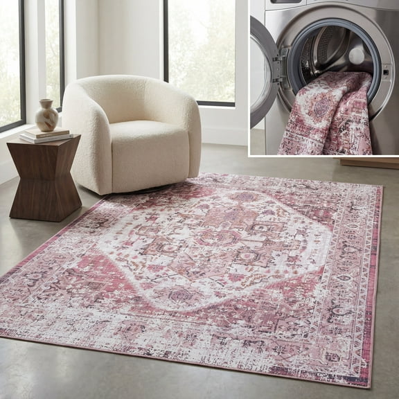 SAFAVIEH Serapi Collection SEP553A Ivory / Rust Rug