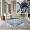 thumbnail image 1 of SAFAVIEH Serapi Flora Oriental Area Rug, Charcoal/Ivory, 5'3" x 7'6", 1 of 13