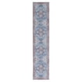 thumbnail image 1 of SAFAVIEH Serapi Flora Oriental Machine Washable Runner Rug, Blue/Ivory, 2' x 9', 1 of 12