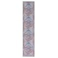 thumbnail image 1 of SAFAVIEH Serapi Flora Oriental Machine Washable Runner Rug, Rust/Ivory, 2' x 9', 1 of 12