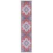 SAFAVIEH Serapi Gorden Oriental Machine Washable Runner Rug, Rust/Ivory, 2' x 9'