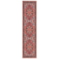 thumbnail image 1 of SAFAVIEH Serapi Winslow Oriental Machine Washable Runner Rug, Red/Blue, 2' x 8', 1 of 2