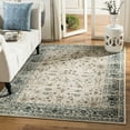 thumbnail image 1 of SAFAVIEH Serenity Valentin Border Area Rug, Beige/Blue, 4' x 6', 1 of 7