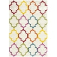 thumbnail image 1 of SAFAVIEH Sgk-Shag Kids Jamal Trellis Area Rug, Ivory/Multi, 6' x 9', 1 of 6