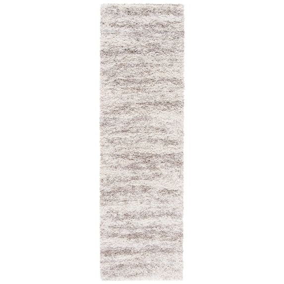 SAFAVIEH Shag Ivonette Solid Area Rug, Dark Grey, 3' x 5'