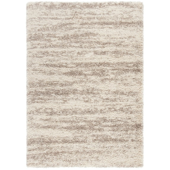 SAFAVIEH Shag Ivonette Solid Runner Rug, Grey, 2'3" x 8'