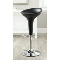 SAFAVIEH Shedrack Swivel Bar Stool Black