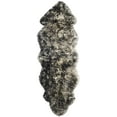 thumbnail image 1 of SAFAVIEH Sheep Skin Tiana Animal Runner Rug, Ivory/Dark Charcoal, 2' x 8'5", 1 of 10