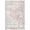 thumbnail image 1 of SAFAVIEH Shivan Anthony Traditional Distressed Area Rug, Ivory/Rust, 6'7" x 8'7", 1 of 8