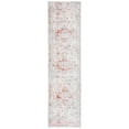 thumbnail image 1 of SAFAVIEH Shivan Anthony Traditional Distressed Runner, Ivory/Rust, 2'2" x 8', 1 of 8