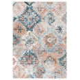 thumbnail image 1 of SAFAVIEH Shivan Beth Geometric Distressed Area Rug, Blue/Rose, 5'3" x 7'6", 1 of 8