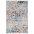thumbnail image 1 of SAFAVIEH Shivan Brandon Distressed Abstract Area Rug, Blue/Ivory, 4' x 6', 1 of 9