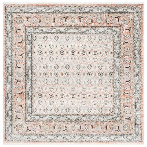 SAFAVIEH Shivan Collection SHV722G Grey / Rose Rug