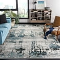 thumbnail image 1 of SAFAVIEH Shivan Collection SHV736N Ivory / Navy Rug, 1 of 9