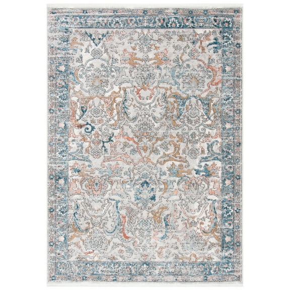 SAFAVIEH Shivan Collection SHV774M Blue / Grey Rug