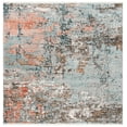 thumbnail image 1 of SAFAVIEH Shivan Rosalynne Abstract Area Rug, Grey/Pink, 6'7" x 6'7" Square, 1 of 10
