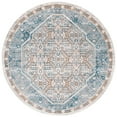 thumbnail image 1 of SAFAVIEH Shivan Deacon Oriental Floral Area Rug, Blue/Grey, 6'7" x 6'7" Round, 1 of 8