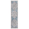 thumbnail image 1 of SAFAVIEH Shivan Deacon Oriental Floral Runner, Blue/Red, 2'2" x 8', 1 of 8